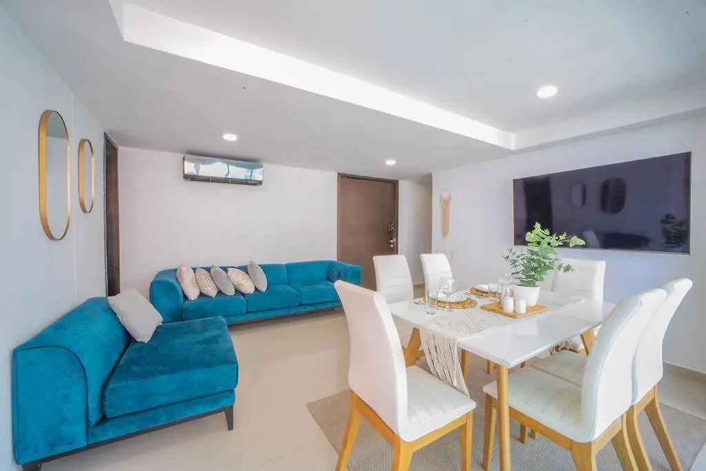 شقة Cartagena  في Nuevo Apto Vista Al Mar & Excelente Ubicacion